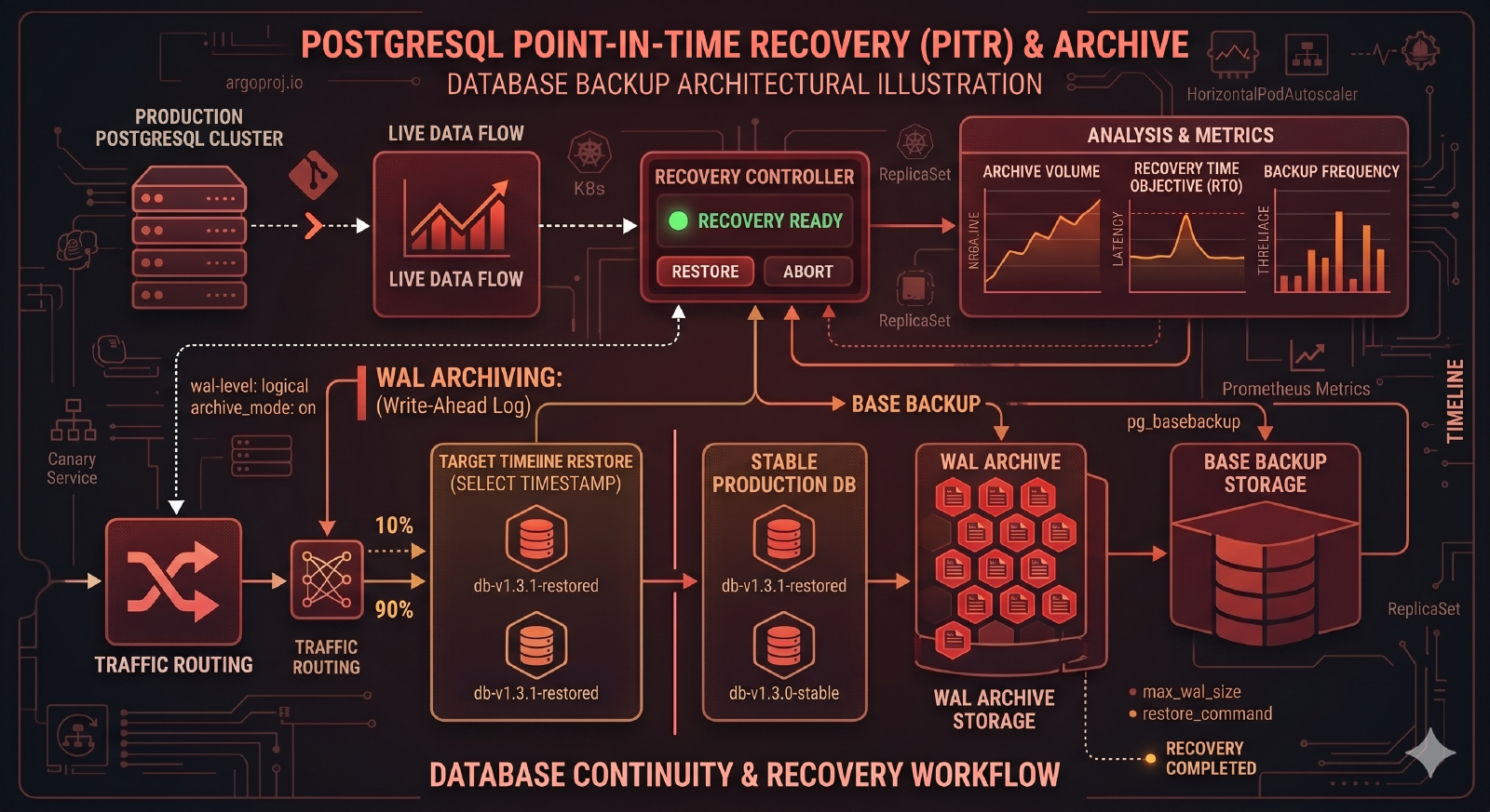 PostgreSQL yedekleme stratejileri: pg_dump'tan PITR'ye